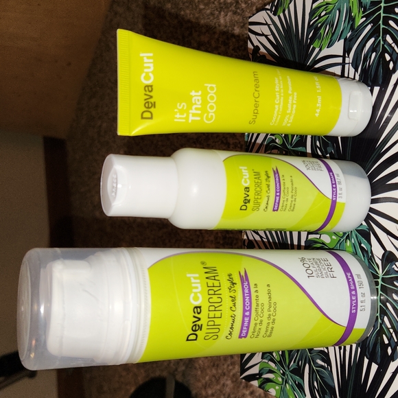 DevaCurl Hair New Devacurl Supercream Coconut Curl Styler Bundle